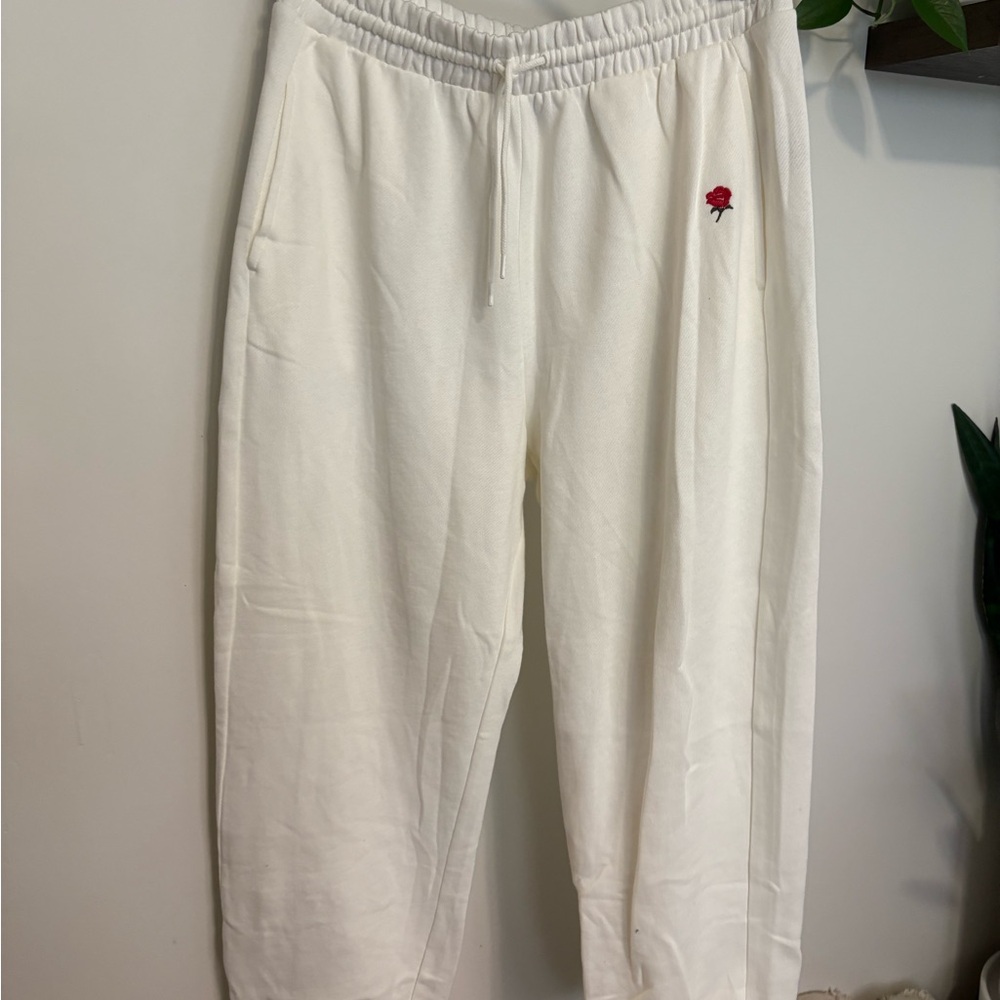 Old Navy White Joggers